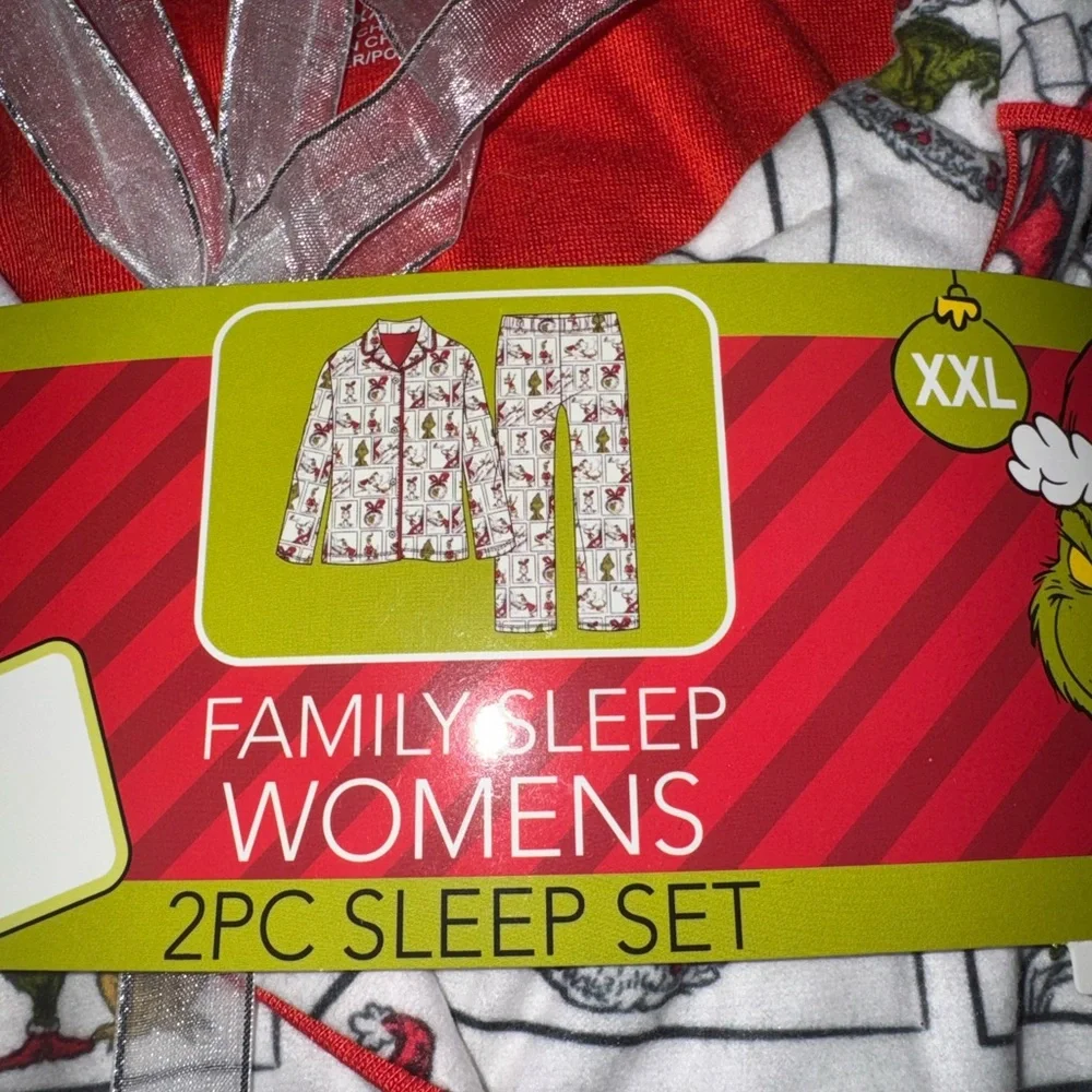 Grinch Pajama 2 piece Set